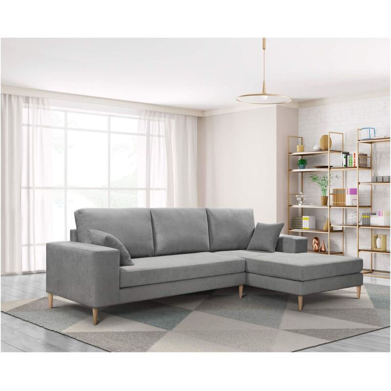

Chaise Longue A La Derecha Zur Gris Oscuro Sofá Zuria Ancho: 295 X Largo: 90 A 160 X Alto: 92
