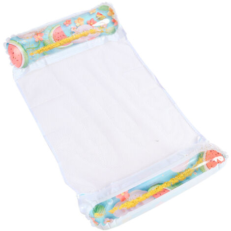 Chaise longue aquatique, canapé-lit flottant, bouée gonflable pour adultes (pompe incluse)
