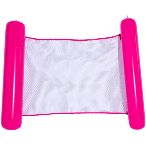 Chaise longue aquatique, canapé-lit flottant, bouée gonflable pour adultes (pompe incluse)