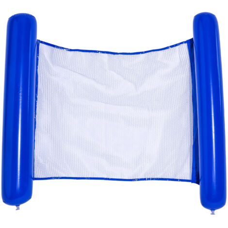 Chaise longue aquatique, canapé-lit flottant, bouée gonflable pour adultes (pompe incluse)