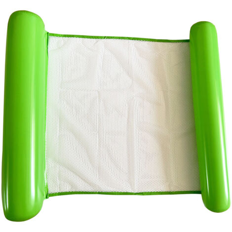 Chaise longue aquatique, canapé-lit flottant, bouée gonflable pour adultes (pompe incluse)
