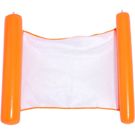Chaise longue aquatique, canapé-lit flottant, bouée gonflable pour adultes (pompe incluse)