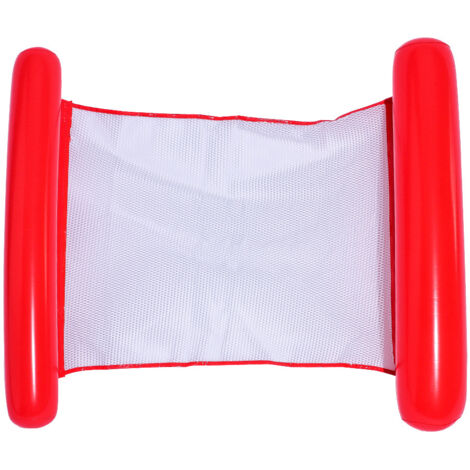 Chaise longue aquatique, canapé-lit flottant, bouée gonflable pour adultes (pompe incluse)