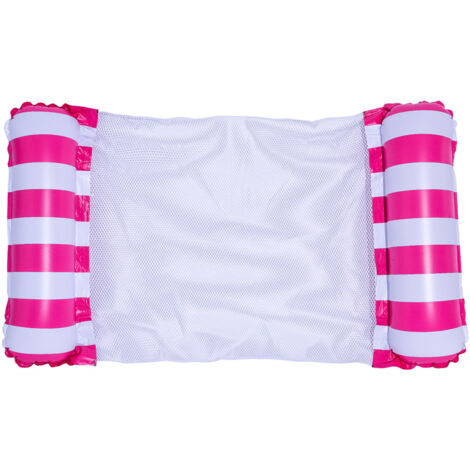 Chaise longue aquatique, canapé-lit flottant, bouée gonflable pour adultes (pompe incluse)