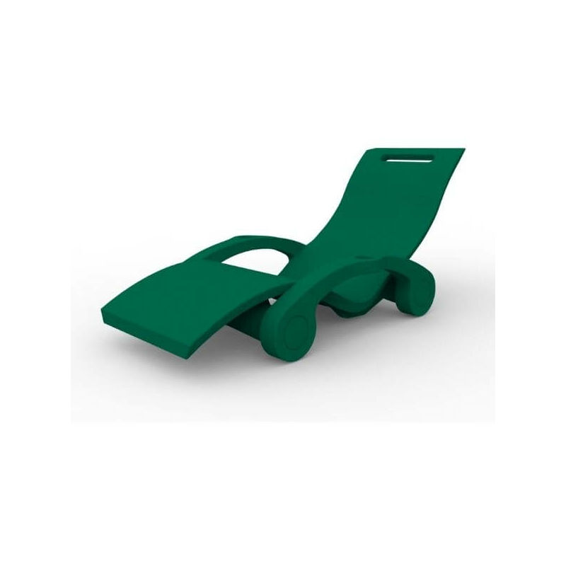 Chaise serendipite avec supports Vert