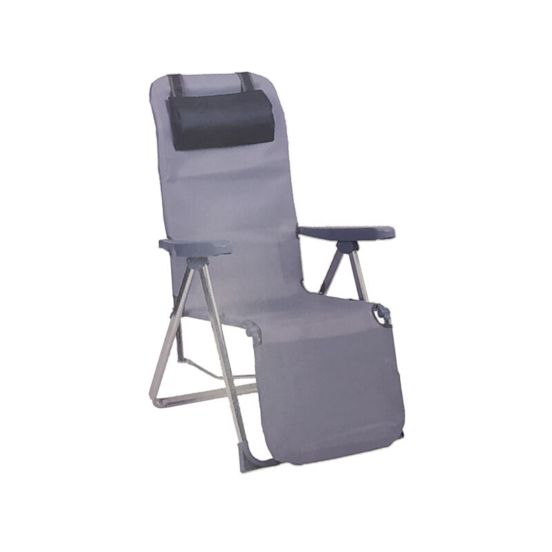 Chaise longue en aluminiu