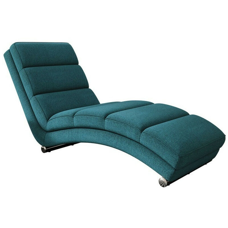 Chaise longue Comfivo 109, Drago 134, 84x62x180cm, Tapisserie, Pieds: Plastique