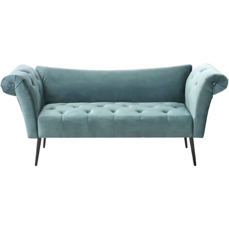 Chaise Longue NANTILLY Velvet Teal