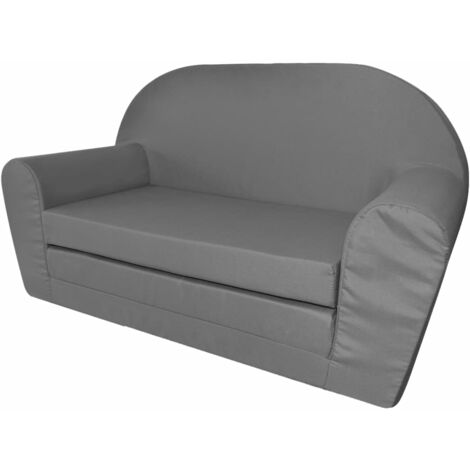 Chaise longue pliable pour enfants Gris
