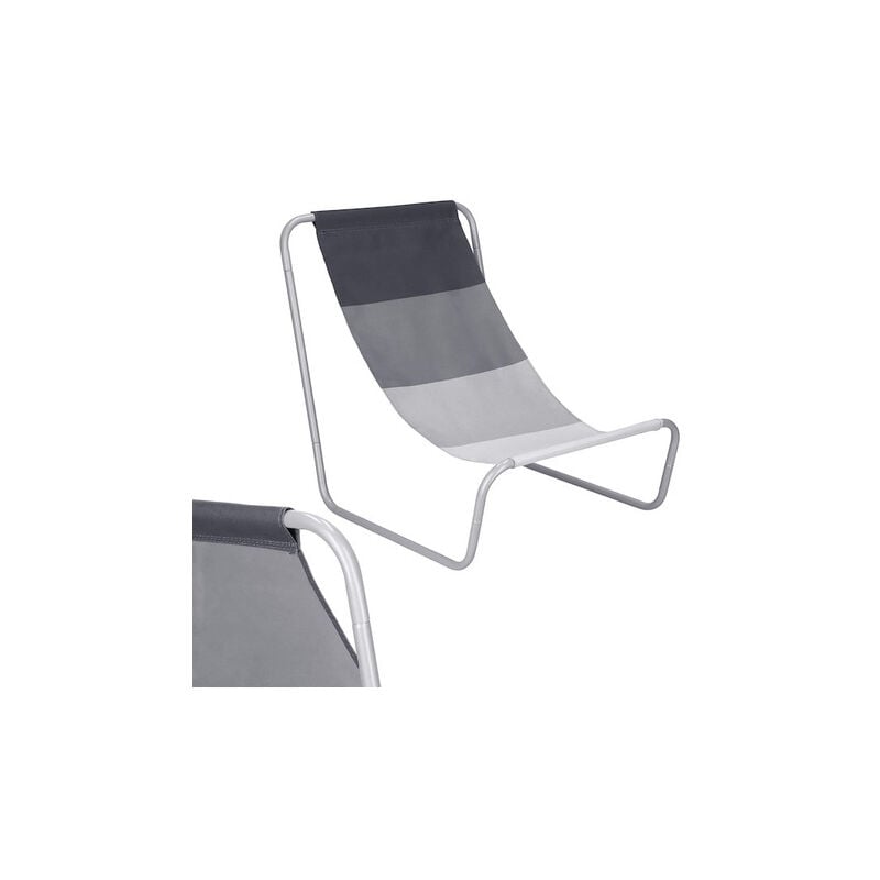 Chaise longue Springos Chaise de plage compacte avec sac de transport 52 x 60 cm Mini chaise longue Fauteuil d'été inclinable