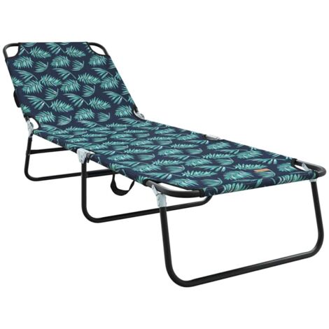 Chaise longue，Bain de soleil，Transat pliante avec coussin Vert 56 x 189 x 87 cm tissu CFW39900