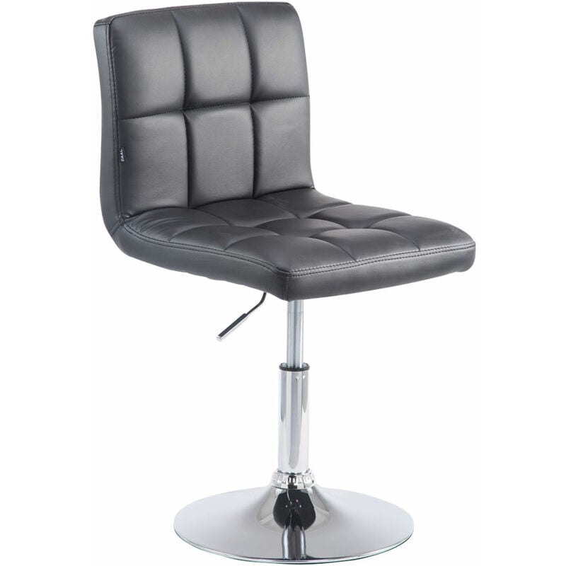 CLP - Chaise confortable et élégante rembourrée et matelassée diverses couleurs colore : noir