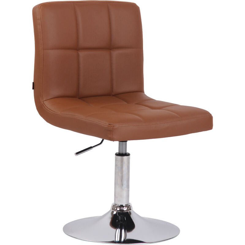 Chaise confortable et élégante rembourrée et matelassée diverses couleurs colore : brun clair