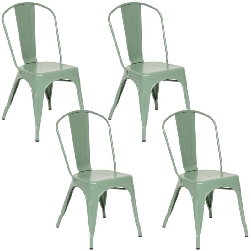 Atmosphera - Chaise Niko vert olive créateur d'intérieur