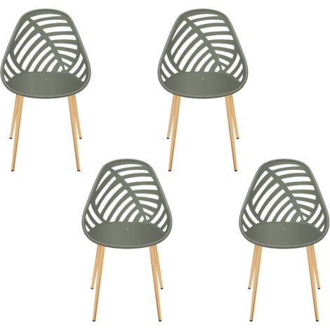 Chaise Mollina Olive - Lot De 4