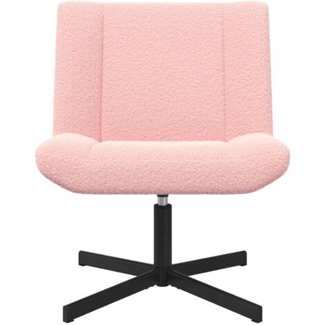 Chaise pivotante Rose 63 x 75 x 76 cm Peau de mouton