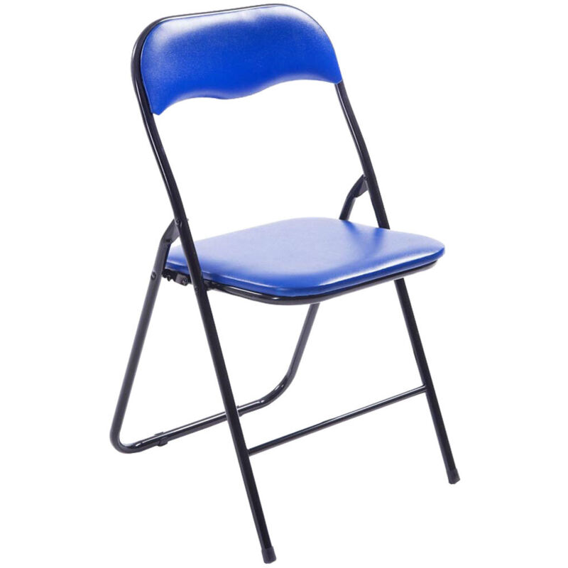Chaise pliable Felix Bleu / Noir