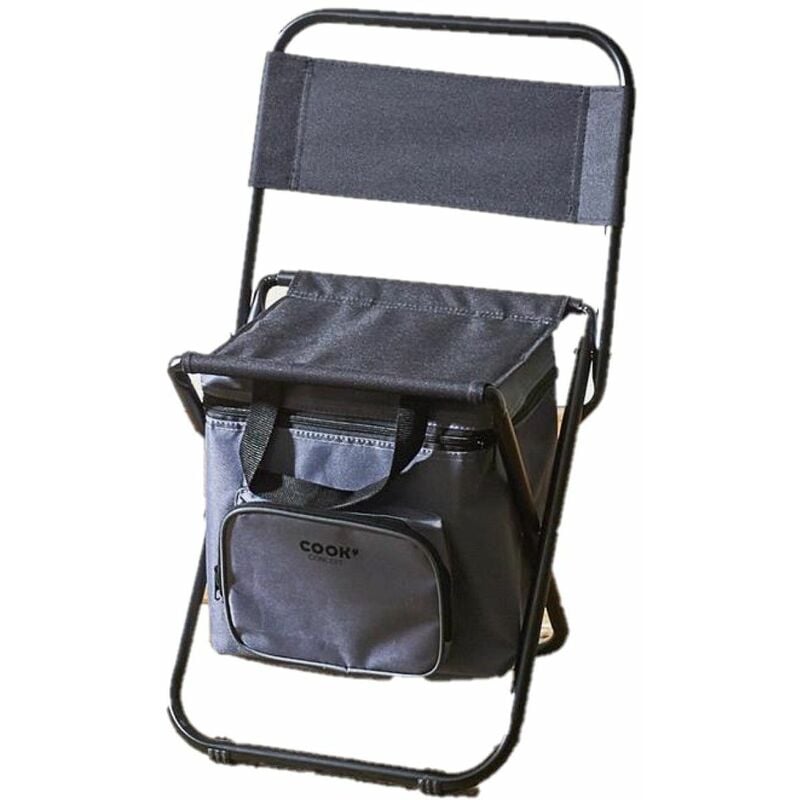 Chaise pliante 2 en 1 avec sac isotherme