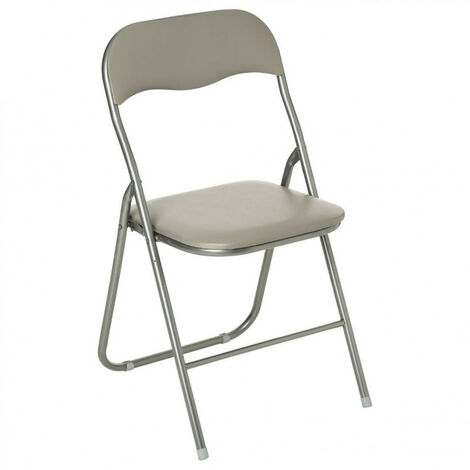 Chaise pliante de cuisine noire 44x44x79.5 cm| Atmosphera |