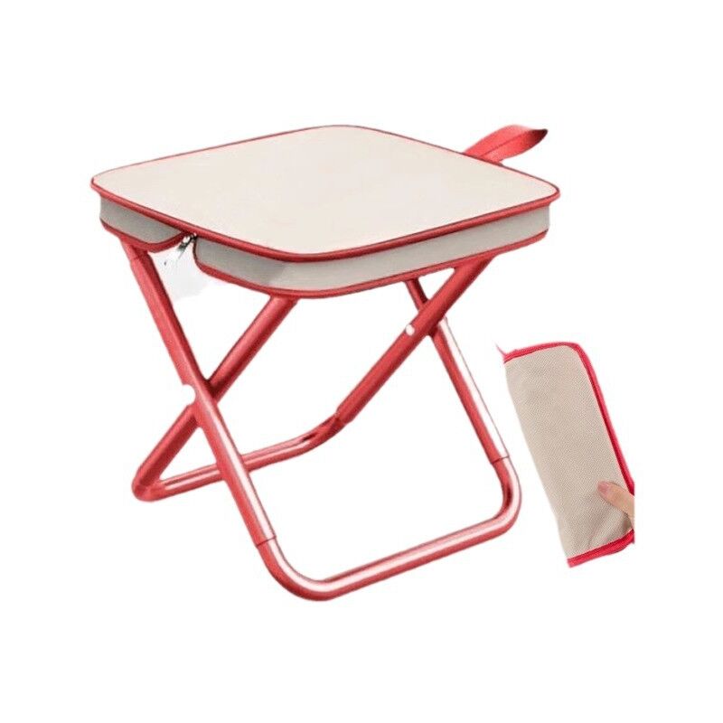 Chaise Pliante Camping, Chaise Camping,Siège de Camping Portable Acier Acier Inoxydable Plus épais Convient pour Le Camping et la Randonnée,