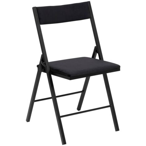 Nyxi Chaise Pliante Paris En Simili Cuir Rembourré Pour La Maison, Le