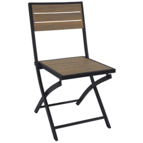 Chaise pliante couleur bois Comfort Living
