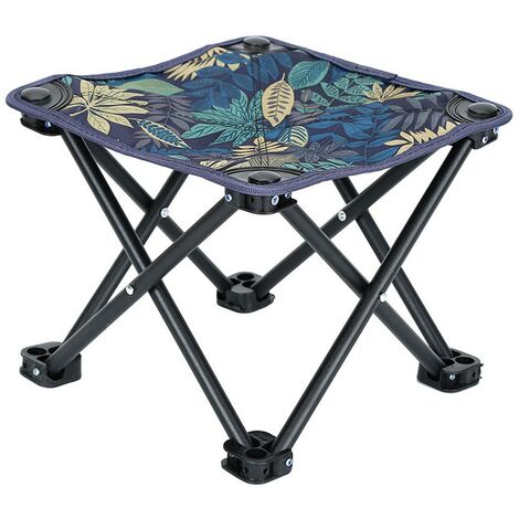 Chaise pliante d'extérieur- Chaises de réception, 24x28x28cm- bleu