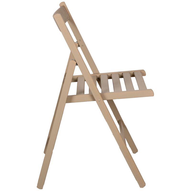 Chaise pliante en bois