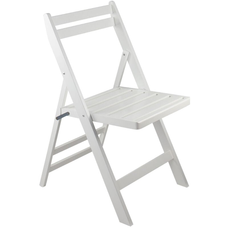 Orion91 - Biano Chaise pliante en bois de bambou 46x44x78cm O91