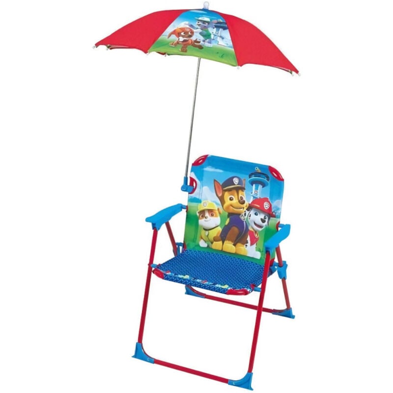 fun house - chaise parasol pat patrouille pour enfant