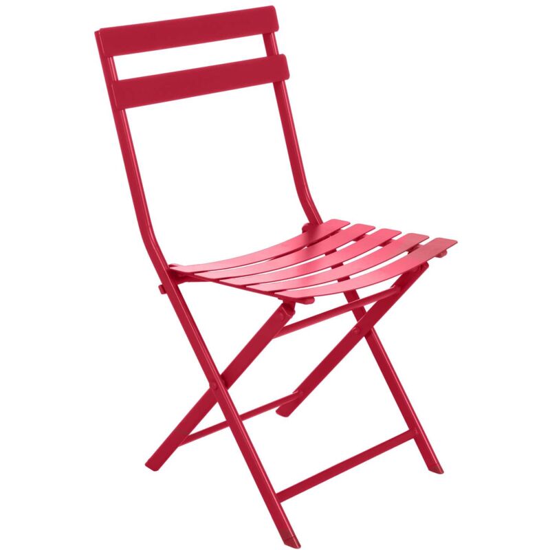 Chaise de jardin pliable en métal Greensboro