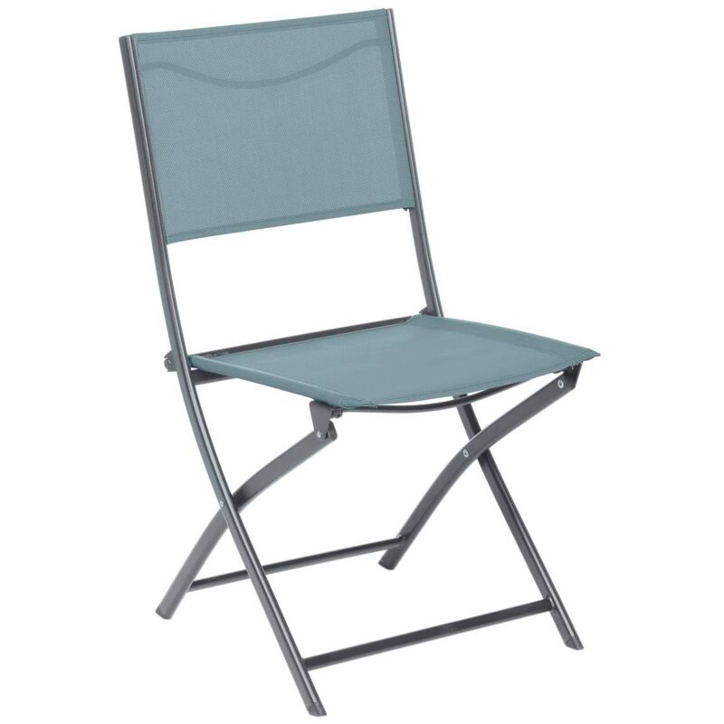 Chaise pliante Modula jade/graphite Hespéride