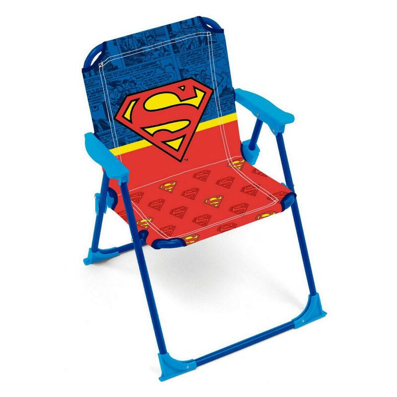 arditex - chaise pliante - superman avec accoudoirs