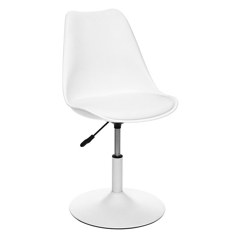 Atmosphera - Chaise ajustable Aiko blanc Blanc - Blanc