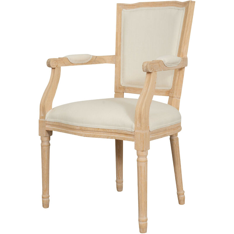 chaise rembourrée en bois et tissu chaise vintage fauteuil de chambre chaise de salle à manger avec accoudoirs fauteuil moderne