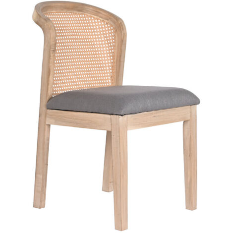 Chaise Sapin Polyester 46X61X86 Gris Foncé