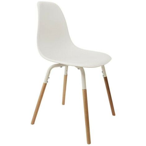 Chaise scandinave Phenix blanc
