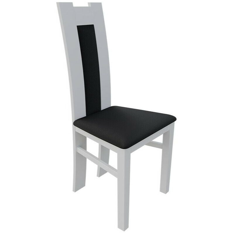 Mobilier1 - Chaise Sparks 109, Faux cuir Soft 011, 96x46x40cm, Faux cuir, En bois, Bois