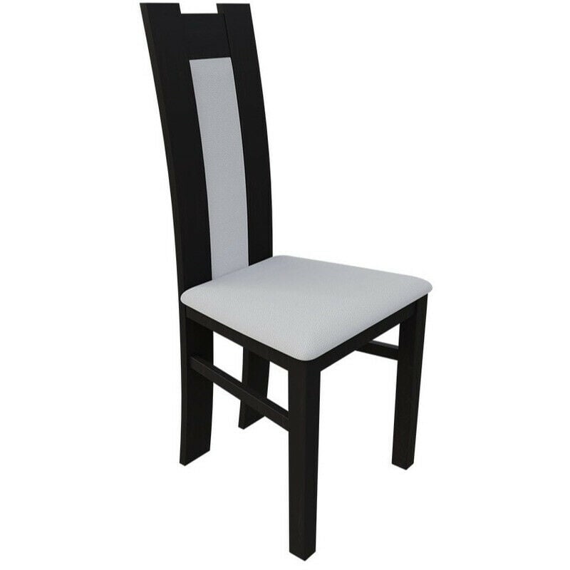 Mobilier1 - Chaise Sparks 109, Faux cuir Soft 017, 96x46x40cm, Faux cuir, En bois, Bois