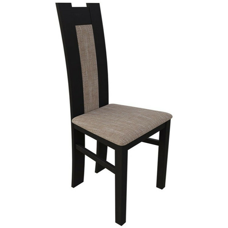 Mobilier1 - Chaise Sparks 109, Lawa 02, 96x46x40cm, Tapisserie, En bois, Bois