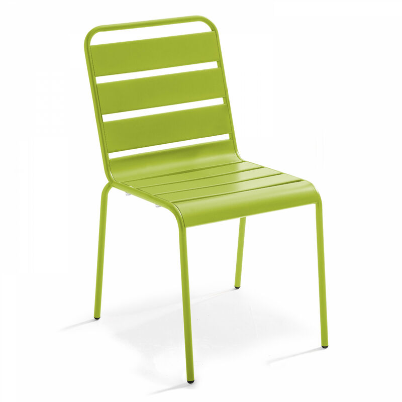 Chaise en métal vert - Palavas - Vert