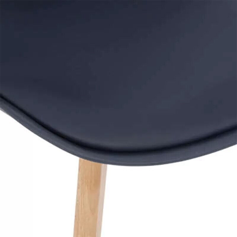 Atmosphera - Chaise style scandinave Baya Couleur: Encre