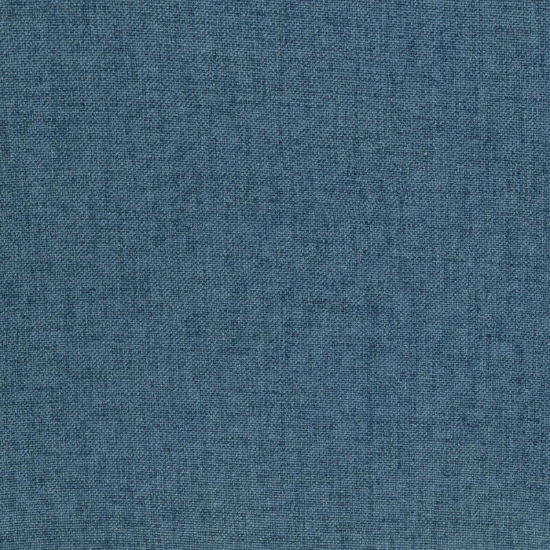 Chaise style Vintage "Marylin" pieds métal imitation hêtre Atmosphera - Couleur: Bleu denim