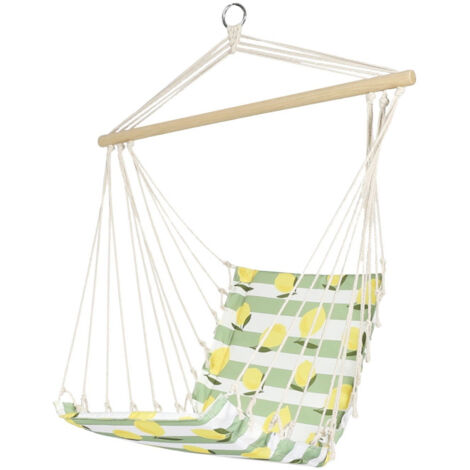 Chaise Suspendue "Citron" 50cm Jaune & Vert