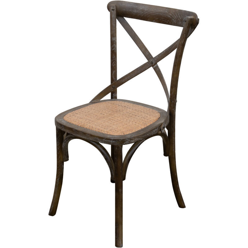 Chaise Thonet vintage 50x90x52 cm Chaise rustique Chaise de cuisine et de salle à manger Chaise en frêne et rotin Chaise moderne