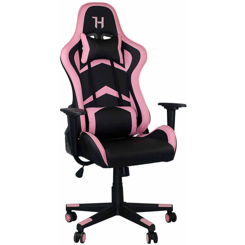 7h Seven House - Titan Gaming Chair 71x70.5x136cm 7house - Noir et rose