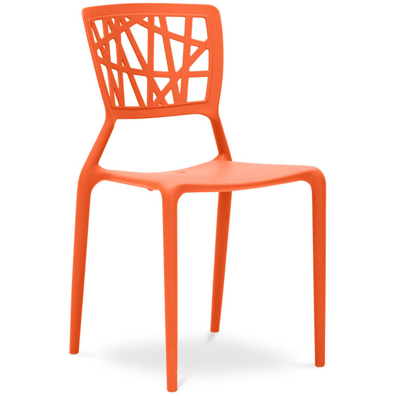 Chaise Viena Orange clair
