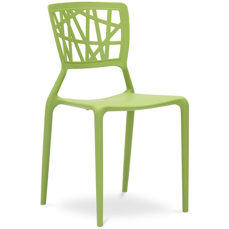 Chaise d'extérieur - Chaise de jardin design - Viena Olive