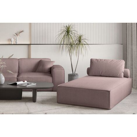Chaiselongue Sezlong Liege CELES PREMIUM in Stoff Scala Lavendel