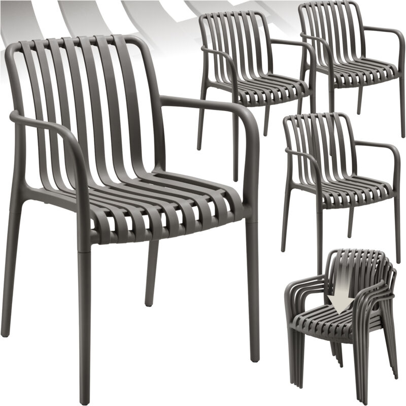 Chaises de jardin résistant aux intempéries et aux uv facile d'entretien
